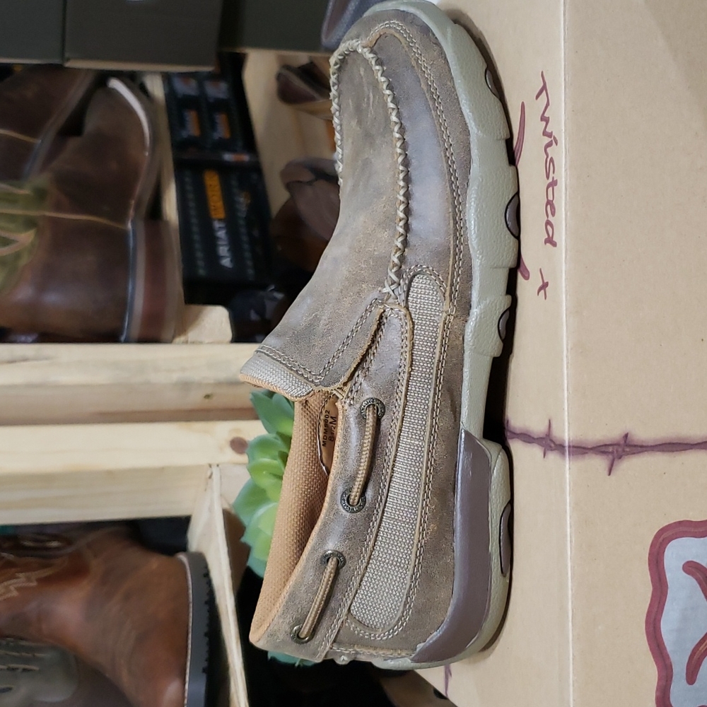 Twisted X Mens Driving Mocs Slip-on